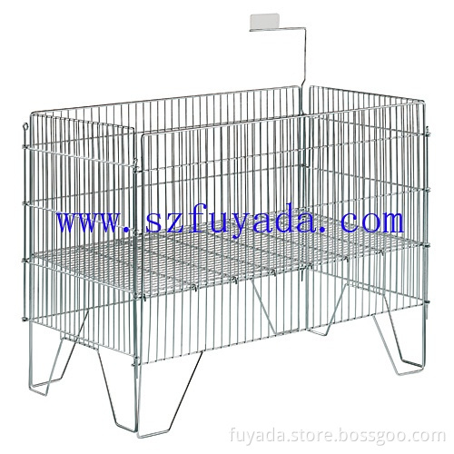 Storage Cage Zinc Plated